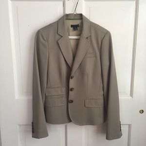 J. Crew Taupe Blazer
